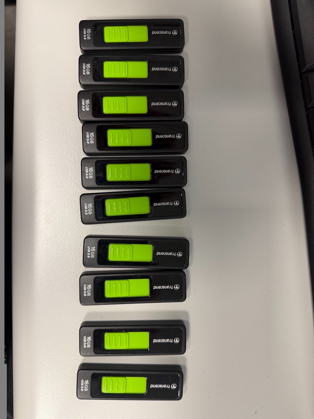 Transcend 16GB JetFlash 760 USB 3.0 Flash  Drive TS16GJF760 - Used - Lot of 10