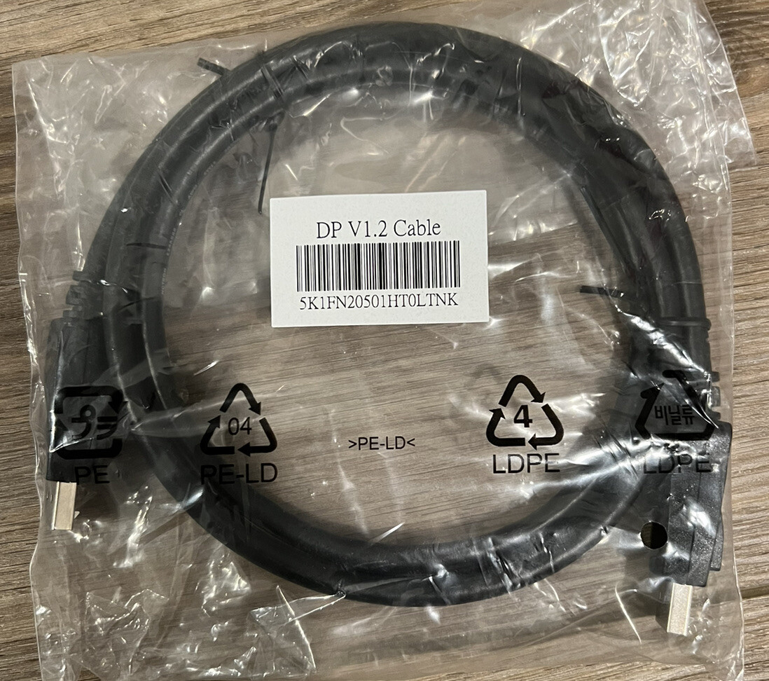   DP V1.2 CABLE DISPLAY PORT 6ft