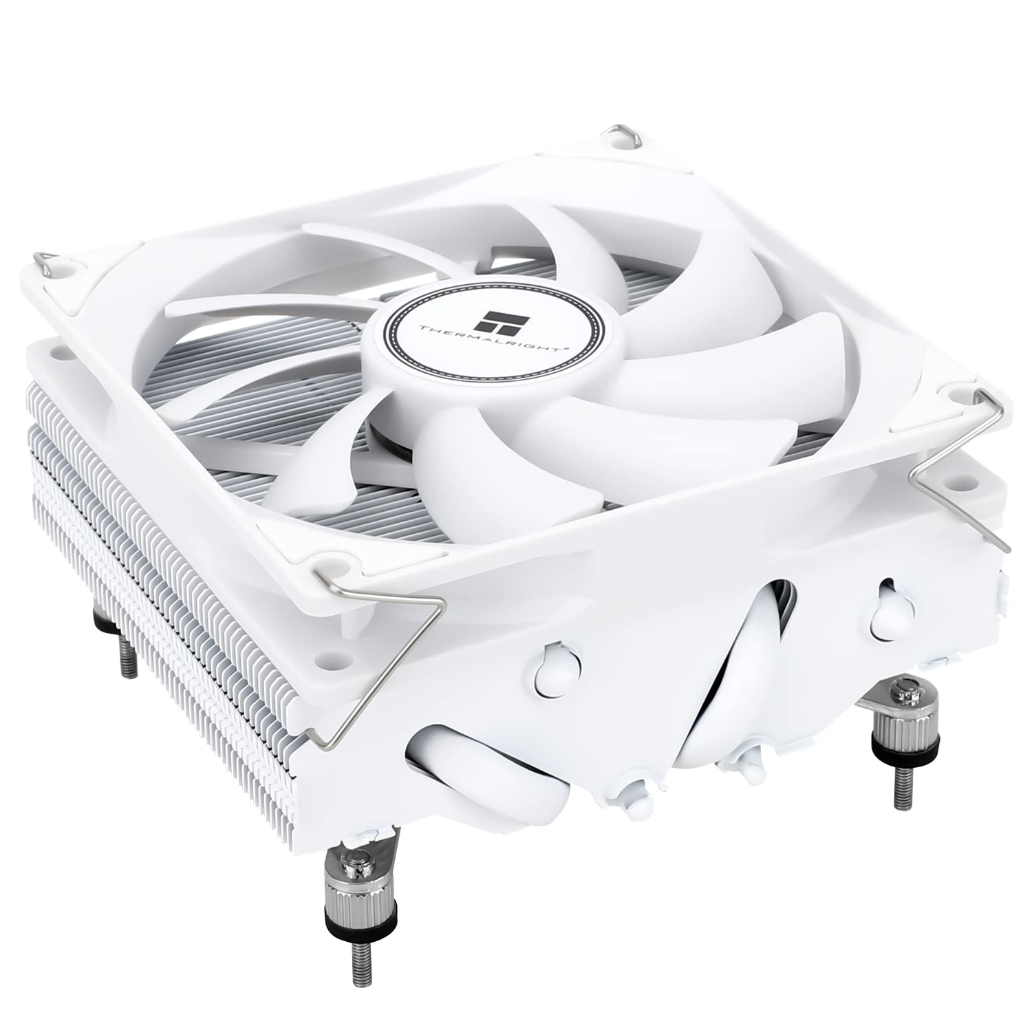 AXP90 X47 White Low Profile CPU Air Cooler 47mm Fits AM4 AM5 Intel 1200 1700