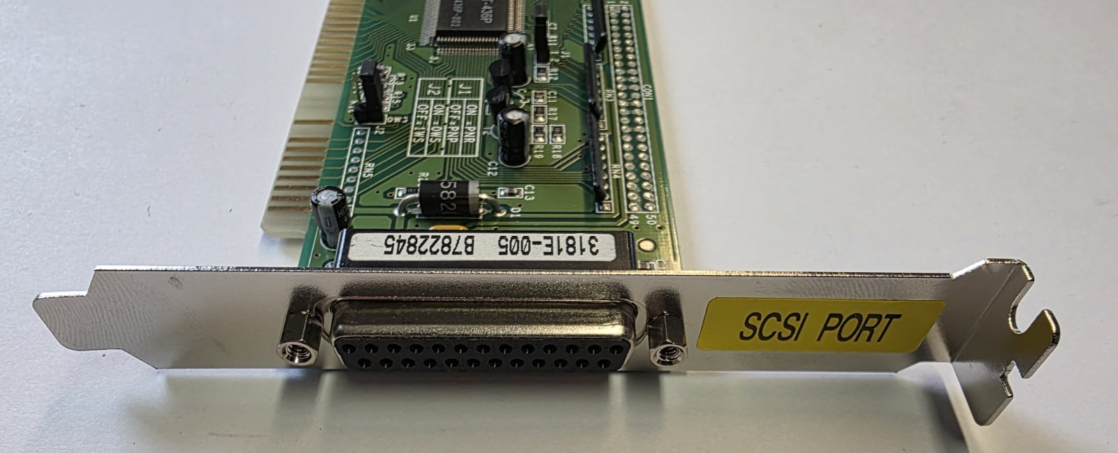 DTC 3181E SCSI Interface ISA 16-Bit Small Computer #K-476-09