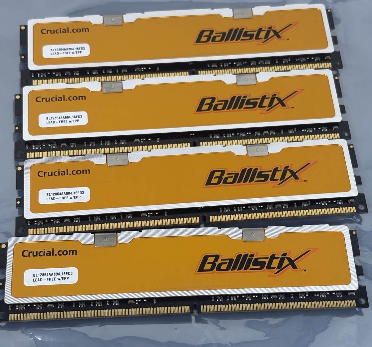 Crucial Ballistix BL12864AA804.16FD3 Ram Memory R1 2GB (2x1GB)