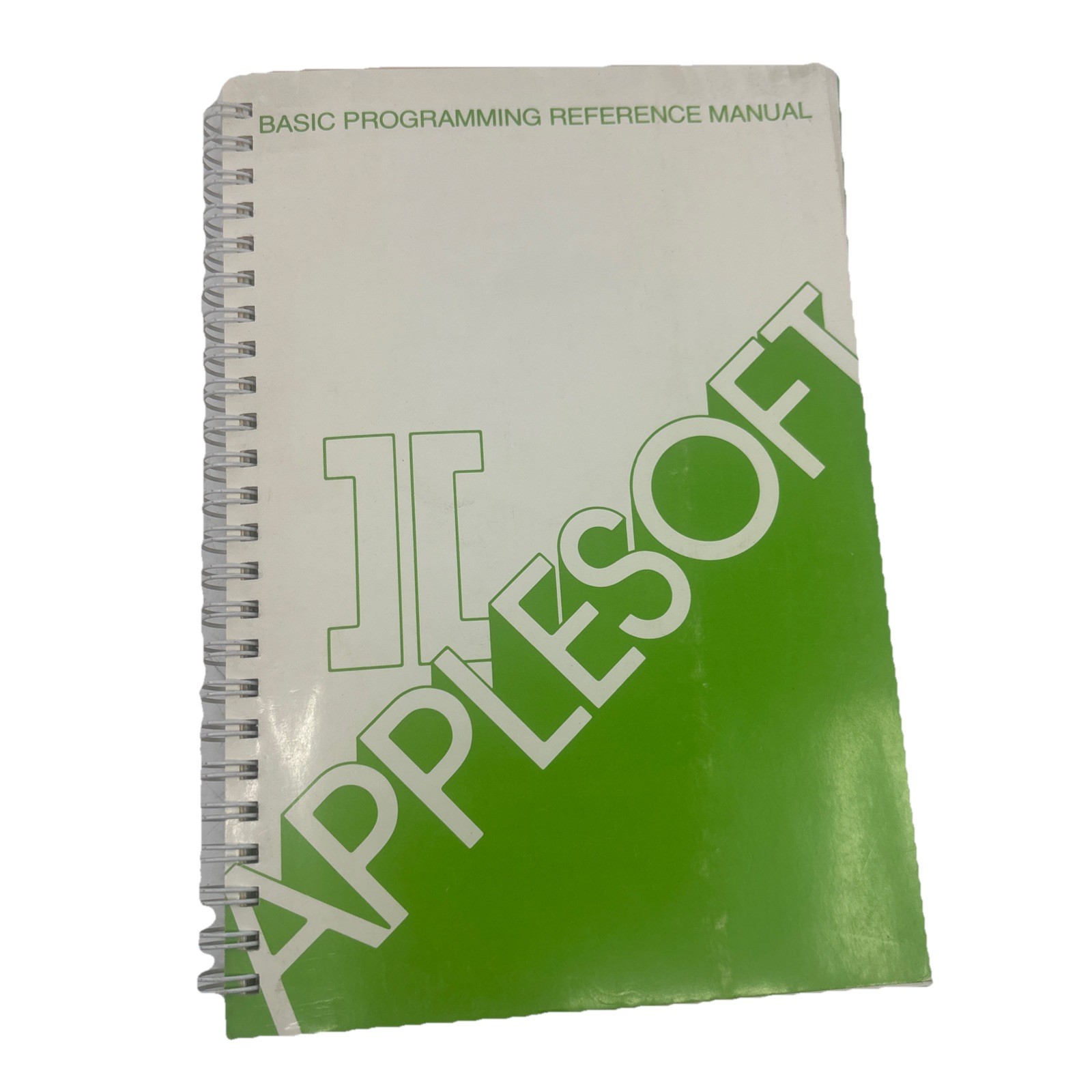 Vintage Apple II AppleSoft Basic Programming Reference Manual