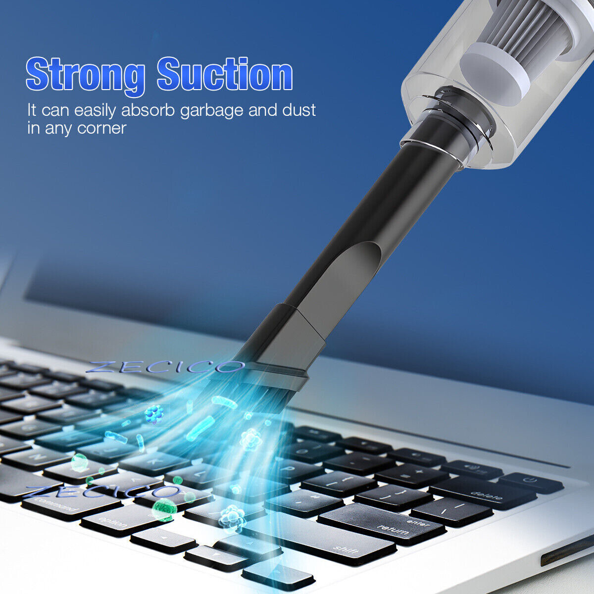 Mini Computer Vacuum USB Keyboard Cleaner PC Laptop Brush Dust Cleaning Kit NEW