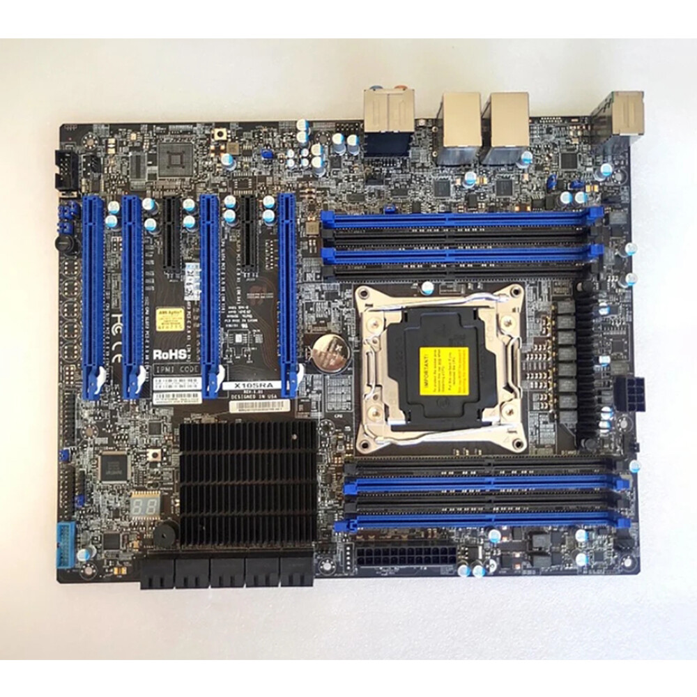 For Supermicro X10SRA Server Motherboard Intel C612 Chipset LGA 2011 DDR4 ATX