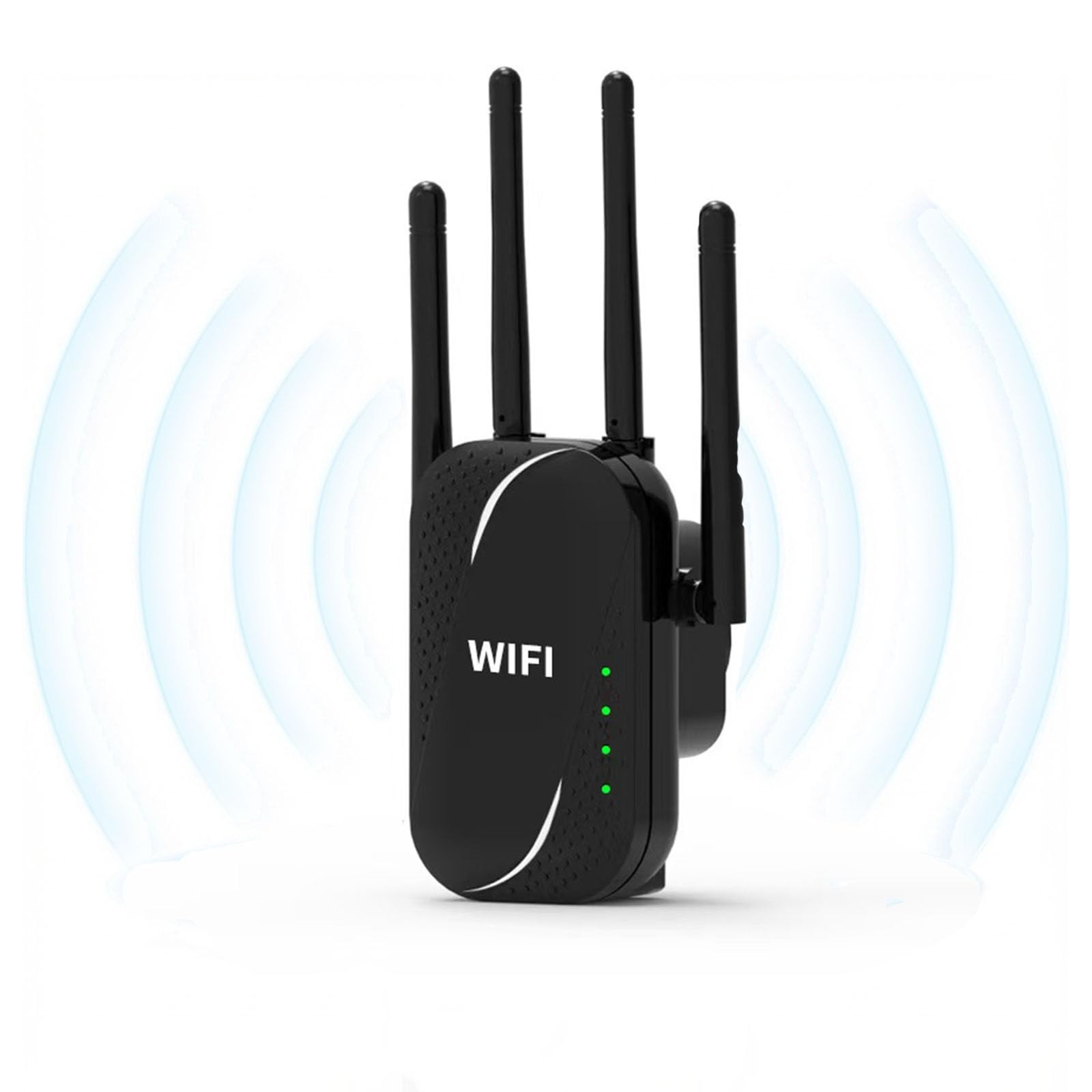 Uiuqekel GT300 WiFi Extender 300Mbps, RangeExtender & Booster with black