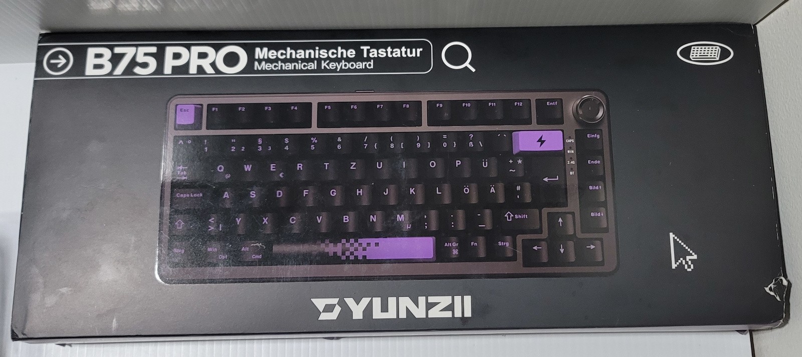 YUNZII B75 PRO 75% Wireless Mechanical Keyboard