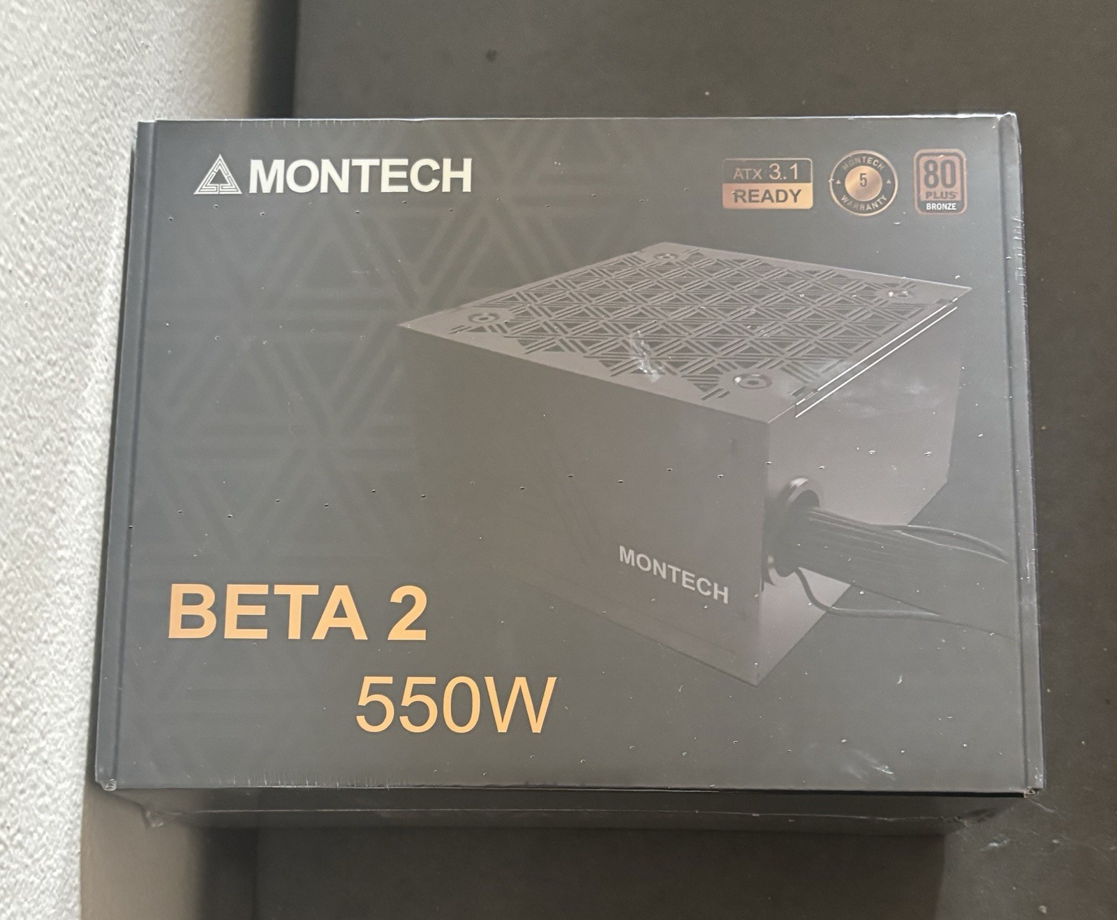 MONTECH BETA 2 550W ATX 3.1 Ready 80 PLUS Bronze PSU 24-Pin PCIe SATA