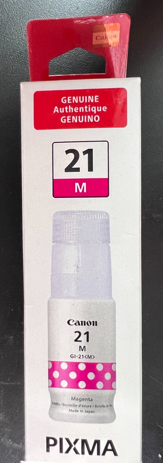 CANON GI-21 70 ML MAGENTA INK BOTTLE CANON MEGATANK PIXMA  1035