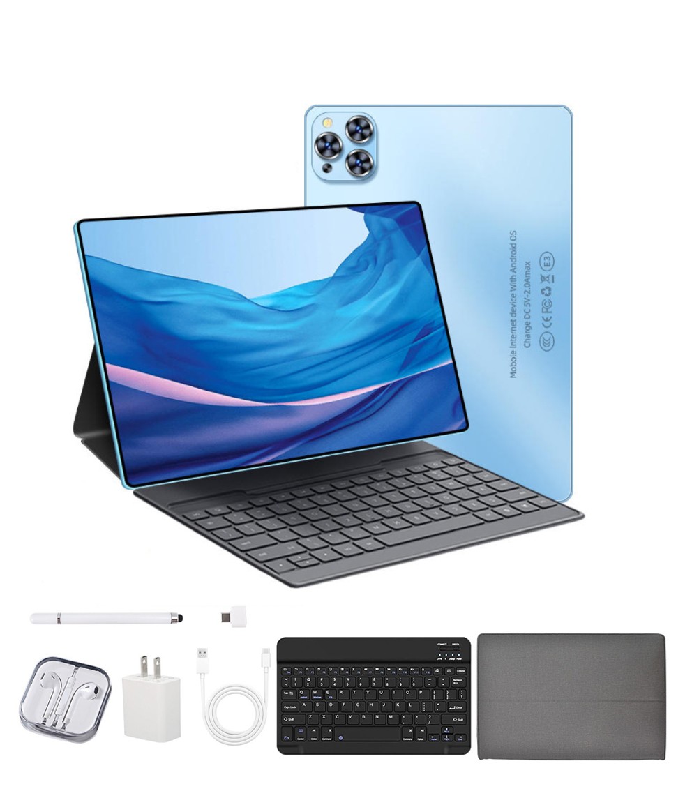 10.1 Inch Android 12 Octa Core Tablet PC 8GB RAM 256GB ROM 1920x1200 HD 8800mAh