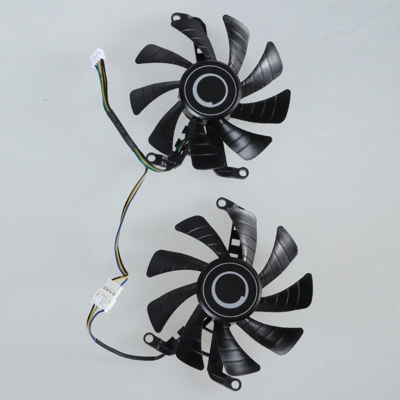 2Pcs T129015SU Graphics Card Cooling VGA Coolers Fan 4Pin for RTX2060