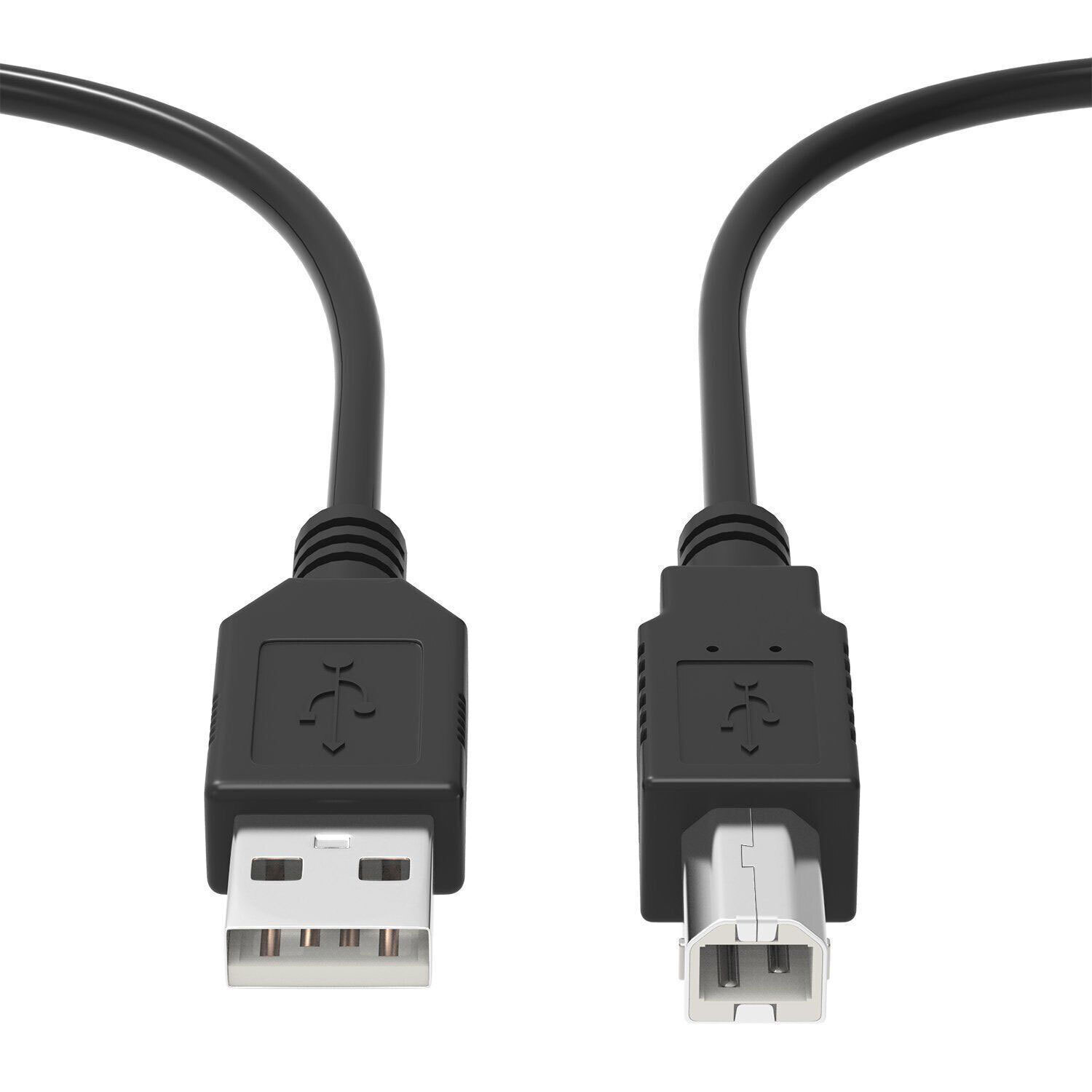 6ft Printer USB 2.0 Cable Cord Lead Wirer For HP ENVY 6455e All-in-One Printer