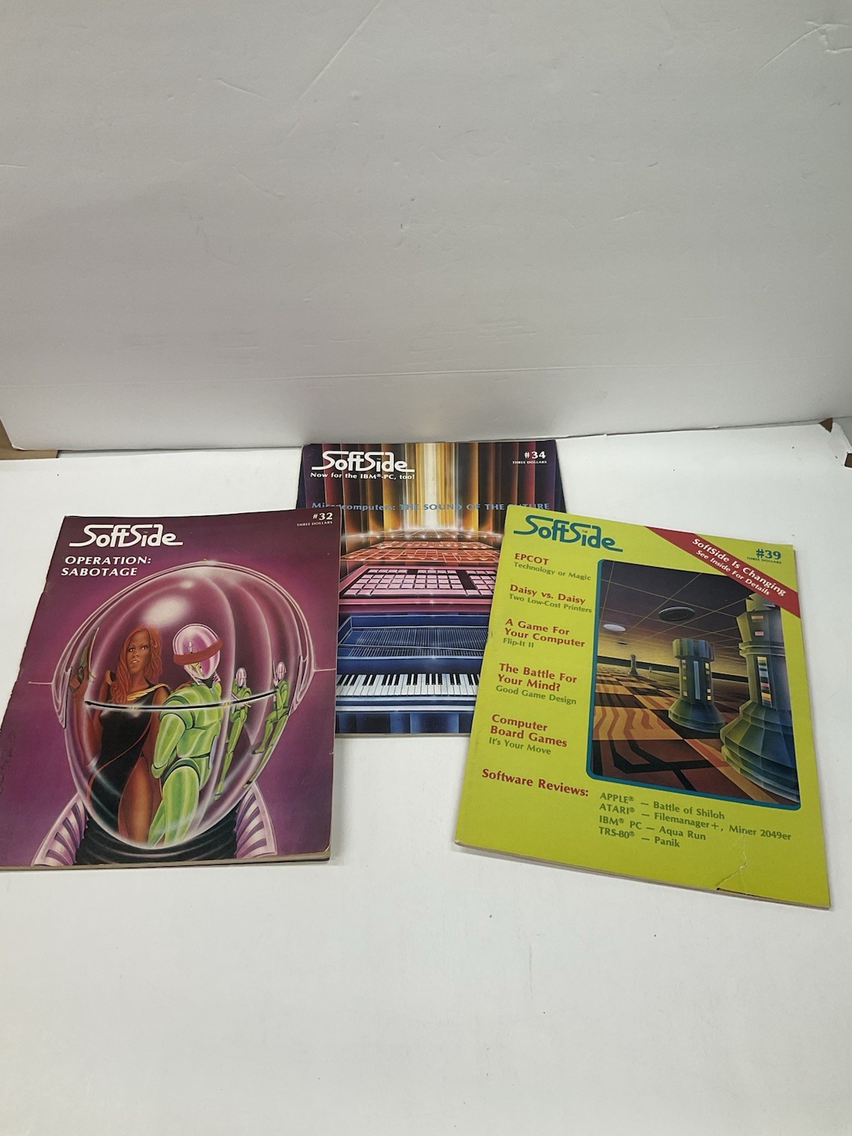 Vintage Apple II SoftSide Magazine Lot 1981