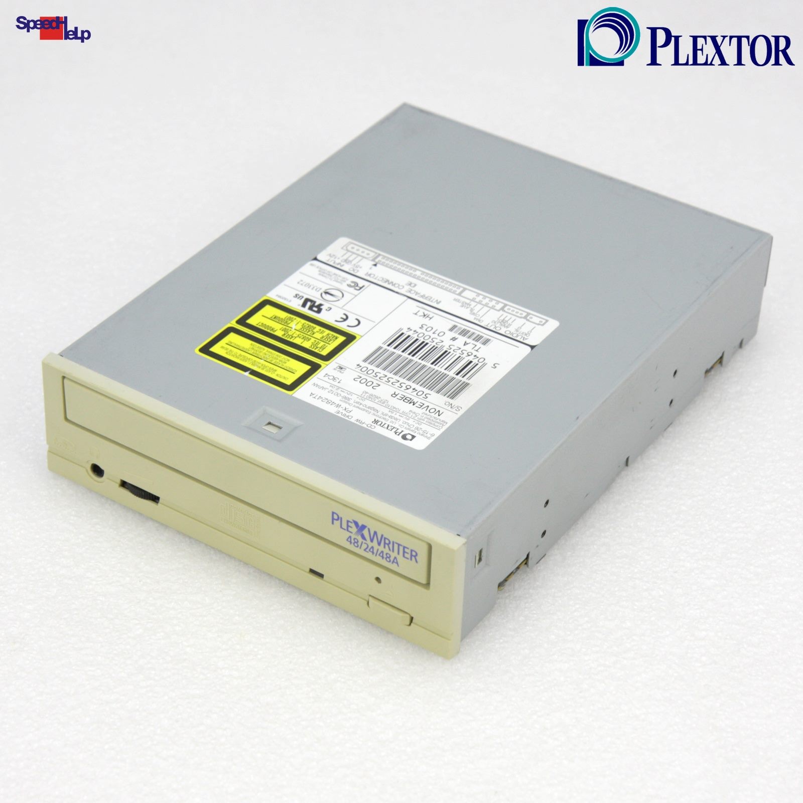 PLEXTOR 48/24/48A PX-W4824TA CD-RW BURNER RECORDER 48x 24x DRIVE IDE DRIVE