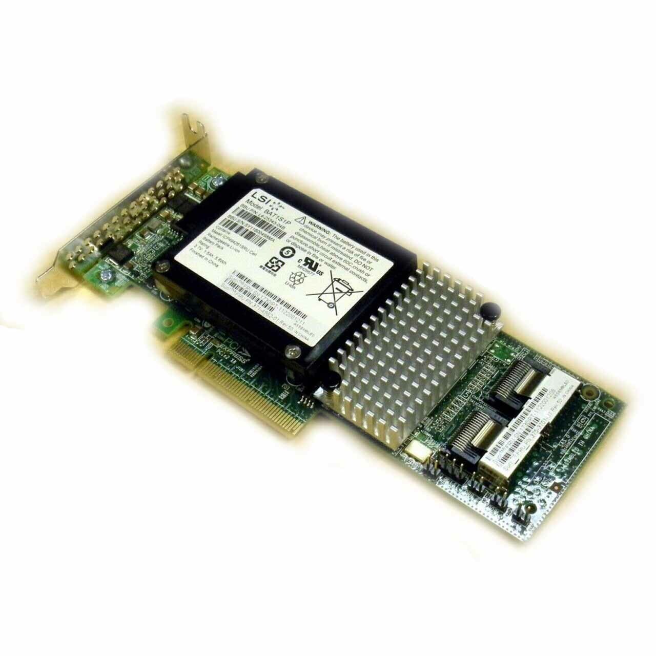 Sun 375-3701 8-Port 6Gbps SAS-2  RAID PCI Express HBA Battery