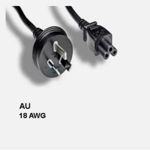 5x  6' AU Australia 3 Prong Notebook AC Power Mickey Cord C5 to AS NZS 4417