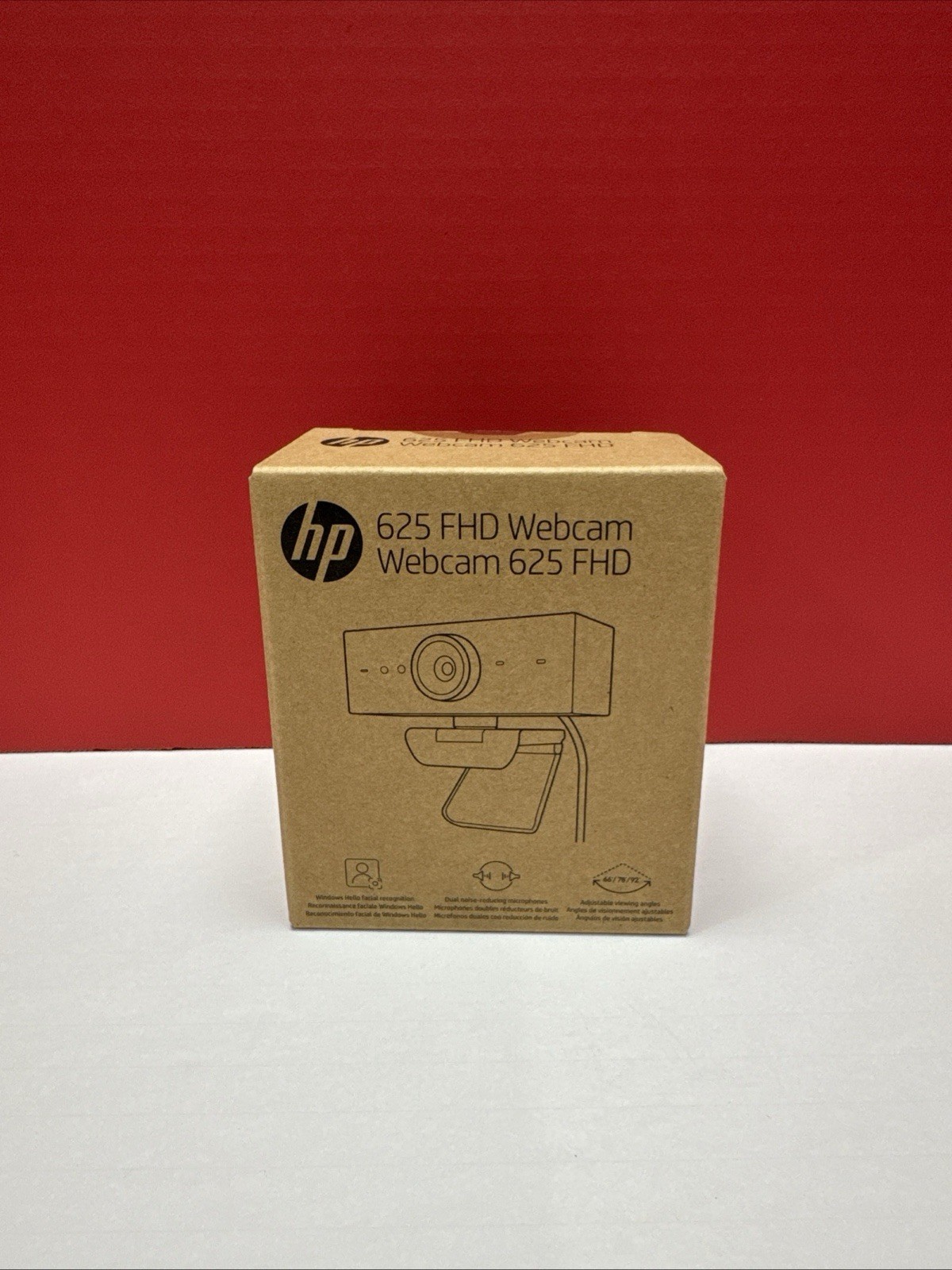 HP 625 FHD Webcam, 6Y7L1AA#ABL Business Webcam new