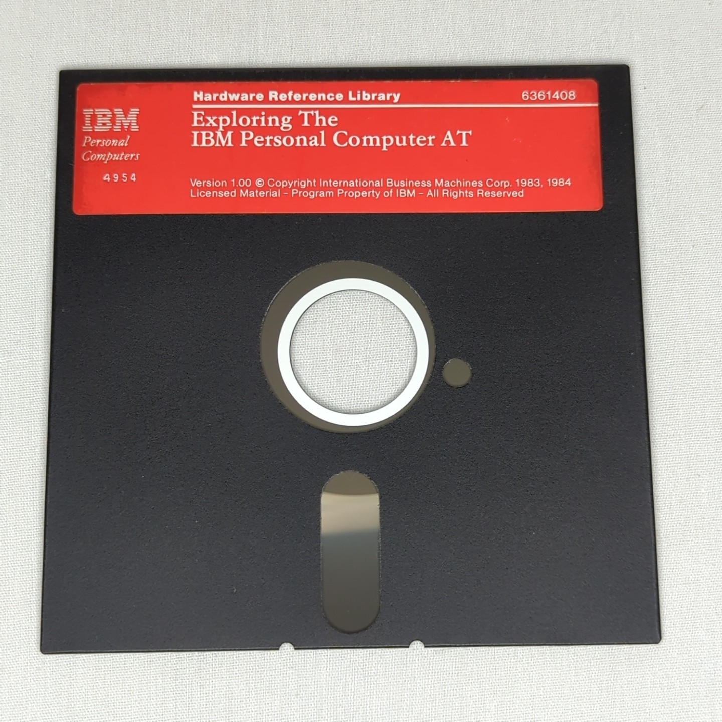 Exploring The IBM Personal Computer AT Floppy Disk 6361408 Hardware Reference