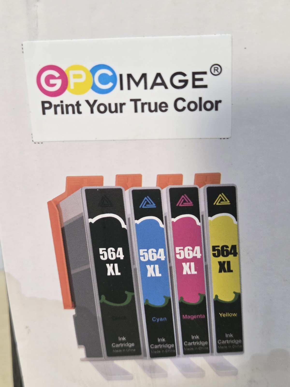 6 GPC Image 564XL  Black Cyan Yellow Magenta Ink Cartridges Sealed