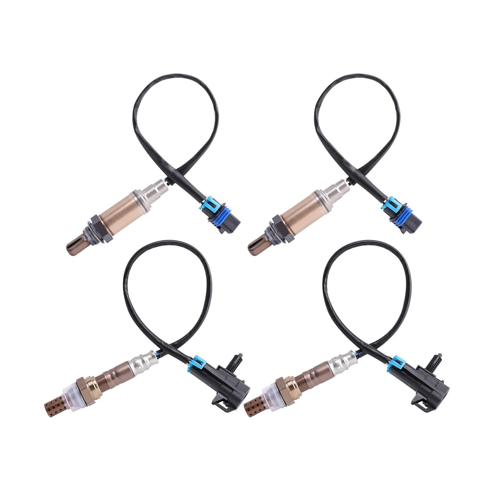 4Pcs Upstream and Downstream Oxygen O2 Sensor for 2007 Avalanche,Silverado 15...