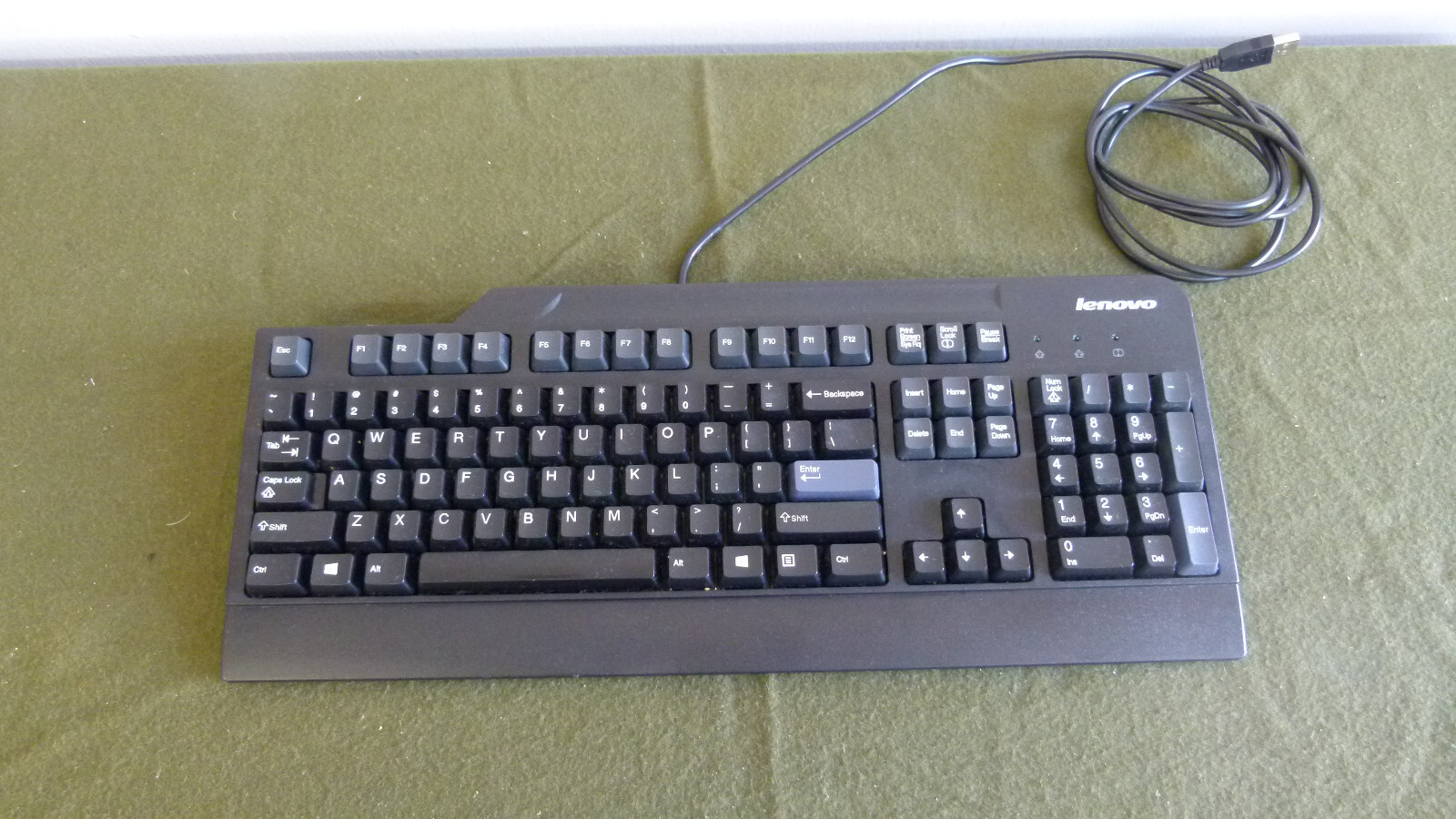Lenovo SK-8825(L) Wired Black USB Keyboard