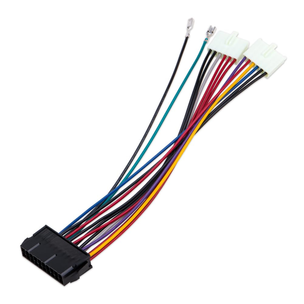 1 Pcs ATX to at Power Supply Adapter 20Pin ATX PSU to 2-Port 6Pin at PSU Conv...