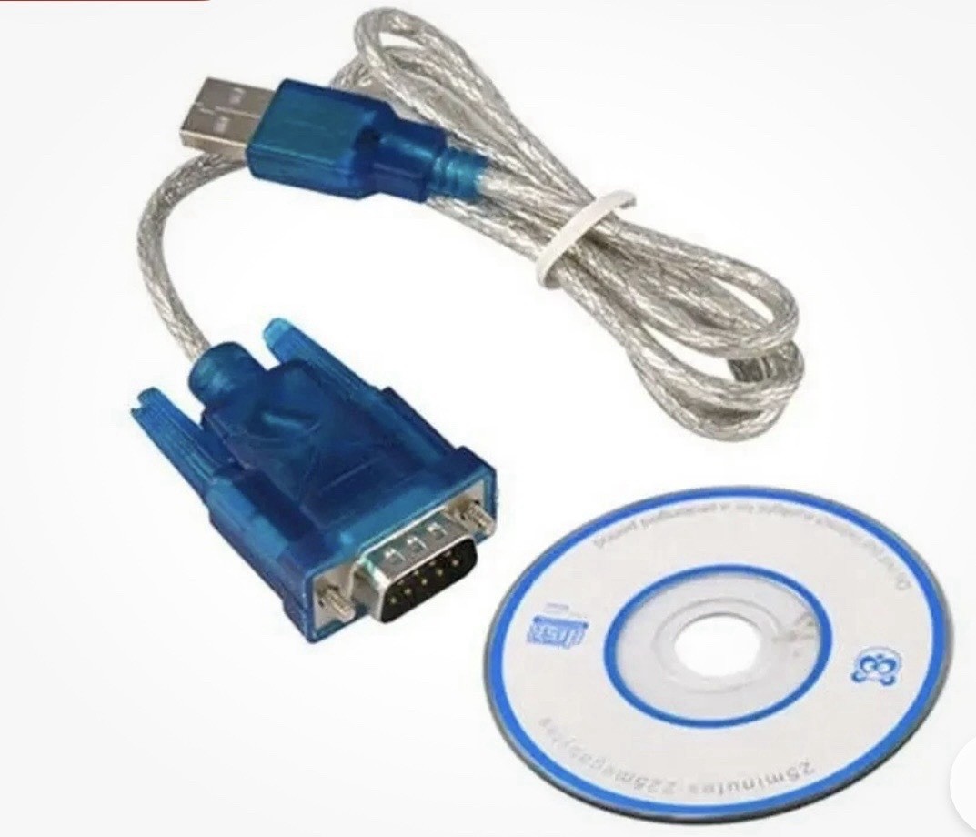3Ft Translucent USB 2.0 to DB9 RS232 Serial Converter 9 Pin Adapter Lot Of 99