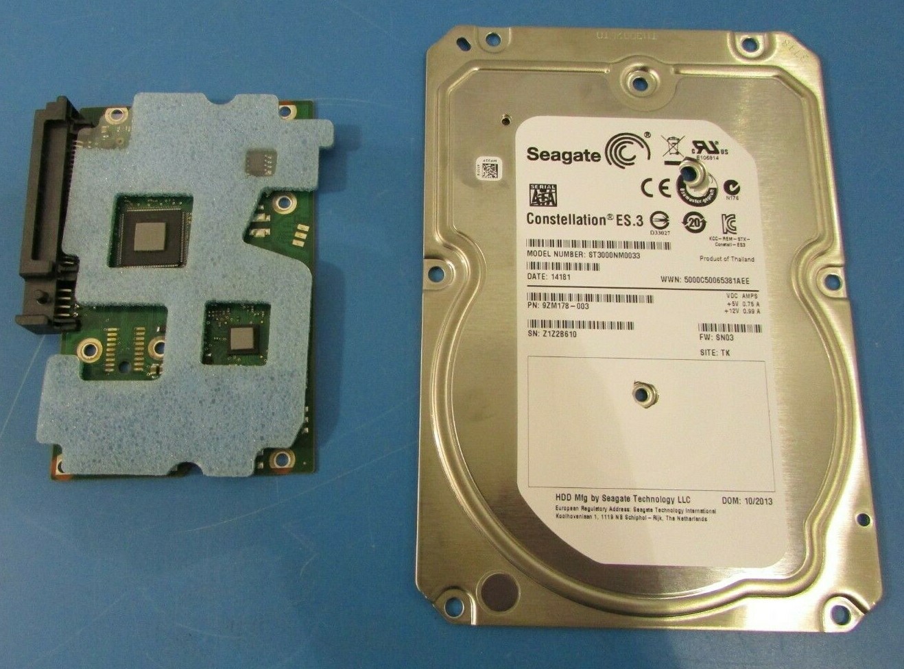 Seagate Constellation ES.3 3TB ST3000NM0033 (PCB Only) Rev A