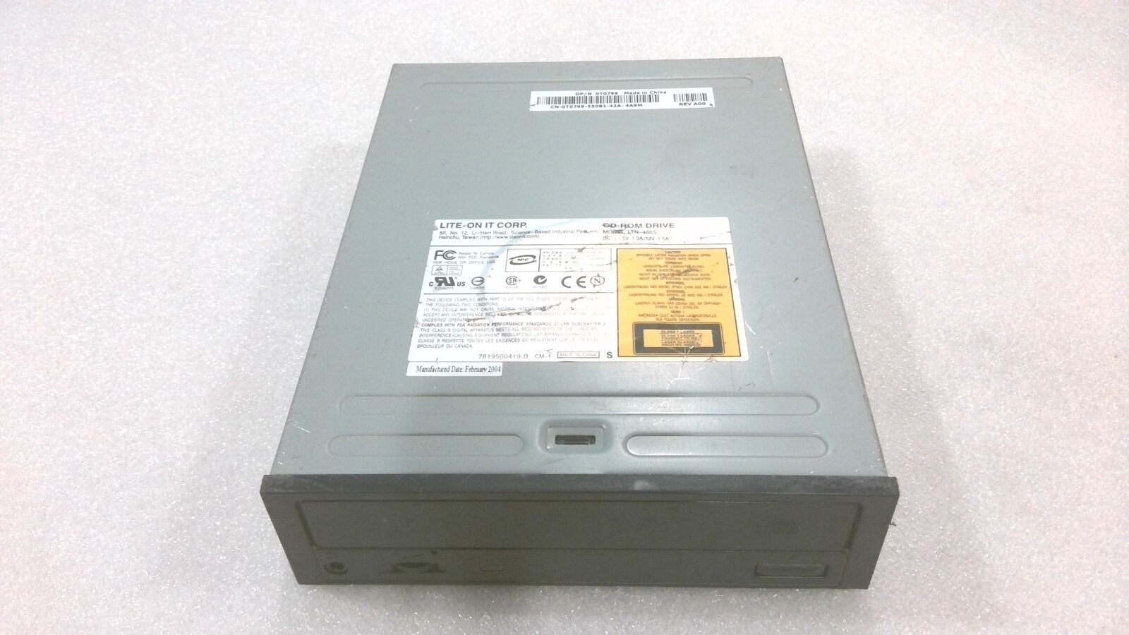 LITE-ON IT MODEL LTN-486S CD-ROM DRIVE, INTERNAL DESKTOP DRIVE