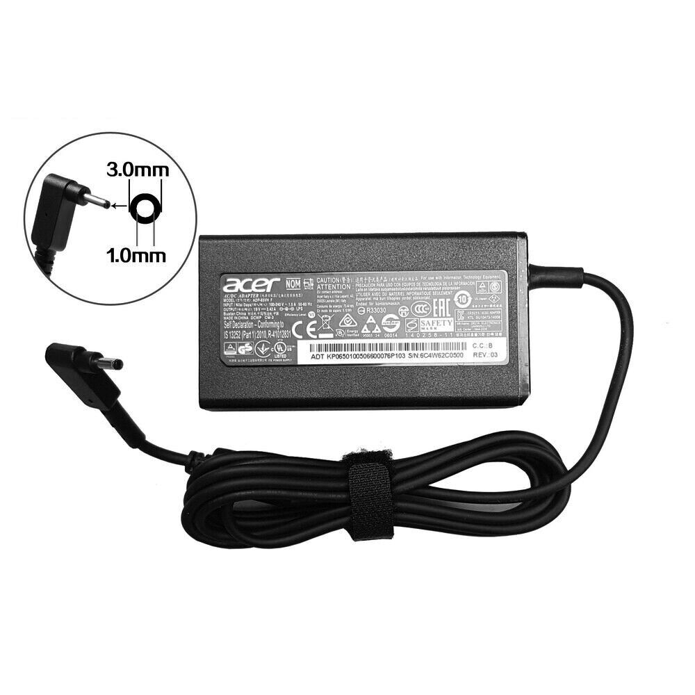 Genuine Acer 65W 19V 3.42A A11-065N1A A13-045N2A AC Power Adapter Charger
