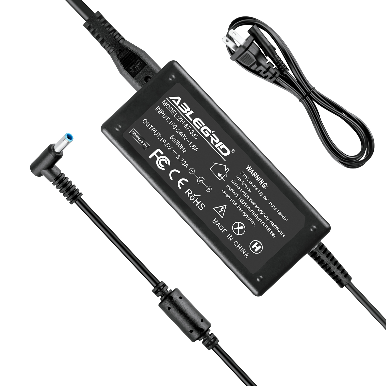 AC Power Adapter Charger For HP 14-df0018wm 14-df0020nr 14-df0023cl Laptop Cord