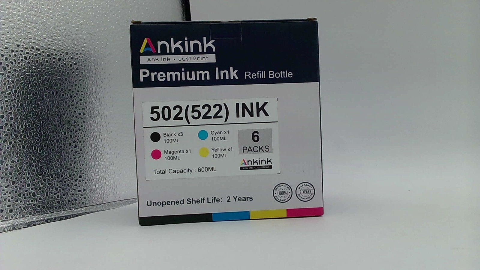 Ankink 502 (522) INK Refill Bottle Exp 10/2027