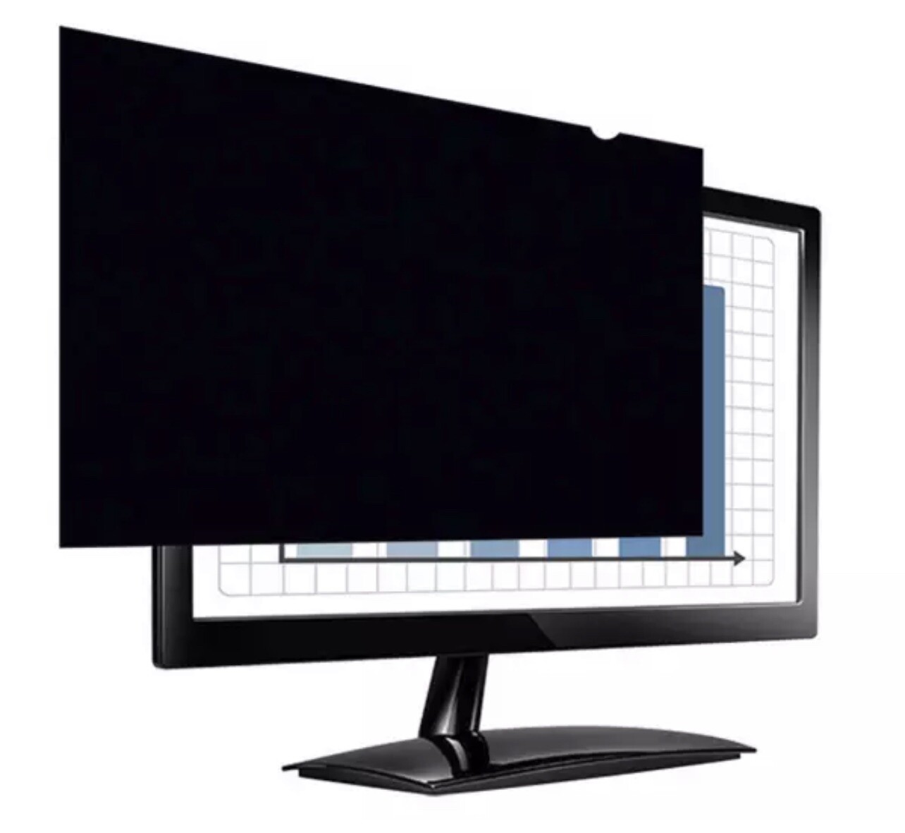 Open Box Fellowes 48131 PrivaScreen Privacy Filter 20" Widescreen Monitors 16:9