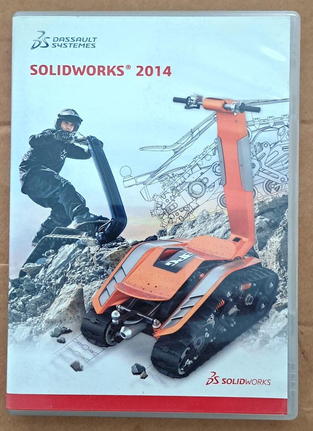 SolidWorks 2014 Full Version for Windows 32 & 64 bit DVDs No Key