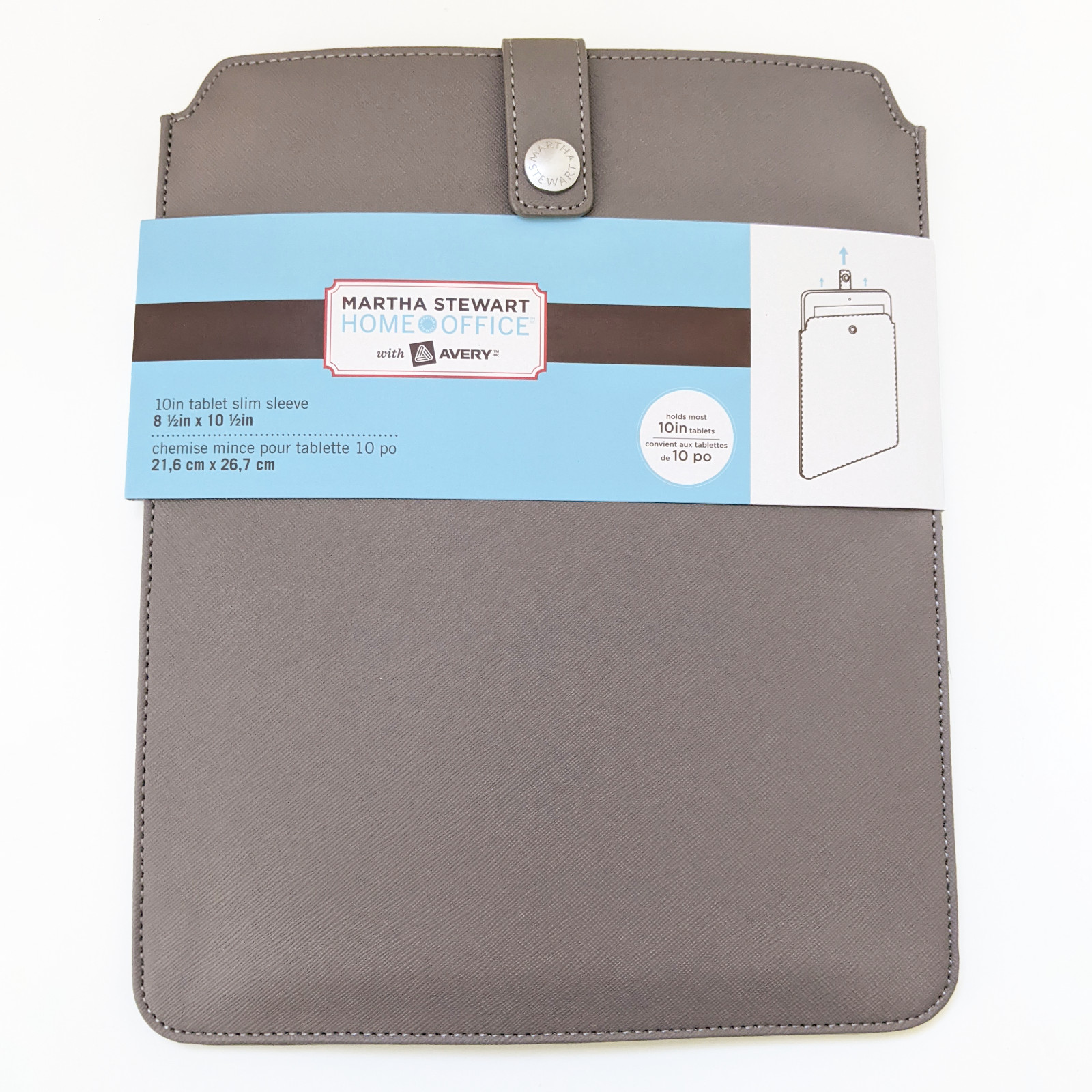 10 Inch Tablet Sleeve Slim Case Pouch iPad Martha Stewart Home Office with Avery