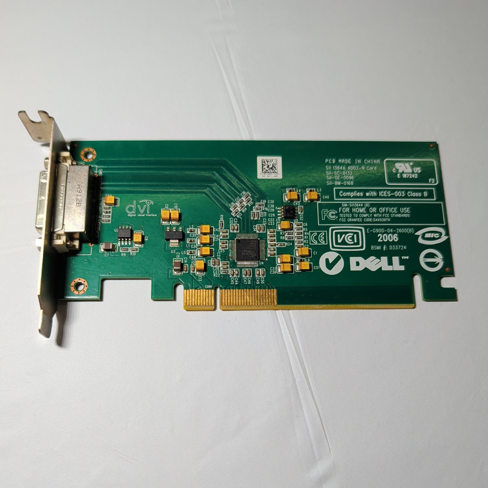 Dell Sil 1364A (FH868) Add2-N interface board