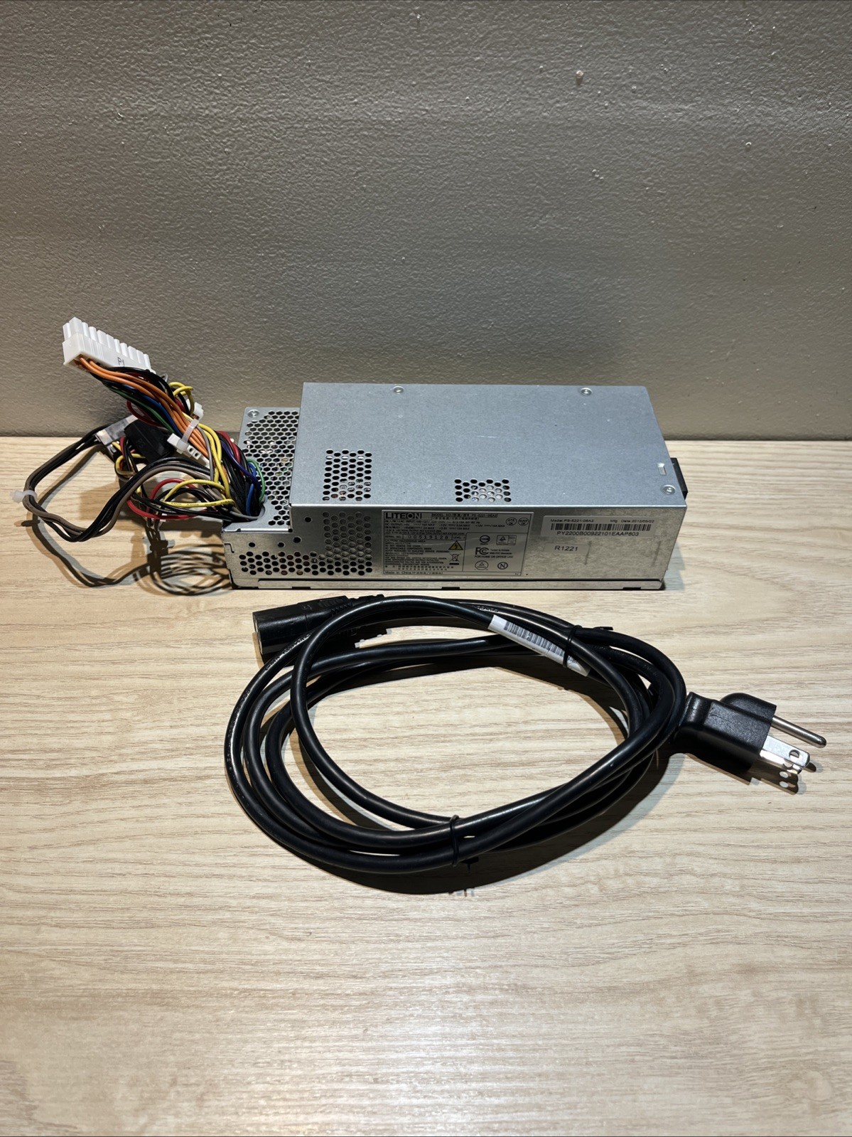 LITEON Power Supply 220W | PS-5221-06A2 Desktop Computer Power Supply