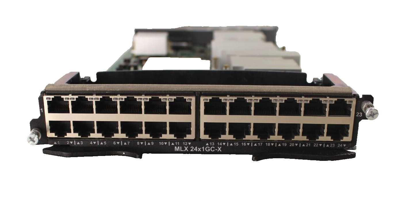 BROCADE BR-MLX-1GCX24-X-ML INTERFACE SWITCH MODULE 60-1003425-01