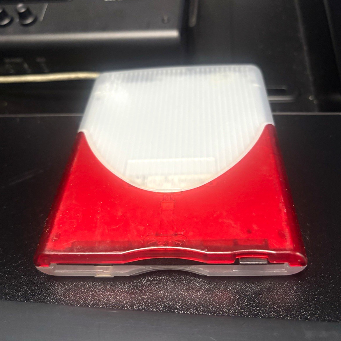 SmartDisk VST 3.5in USB-Powered External Floppy Drive 1.44MB PC/Mac Red