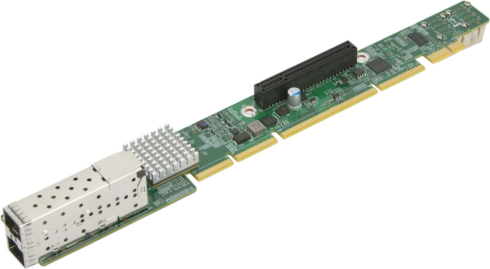 Supermicro AOC-URN2-i2XS 1U Ultra Riser 2-Port PCI-E x8 10Gb SFP+ + 2x NVMe Port