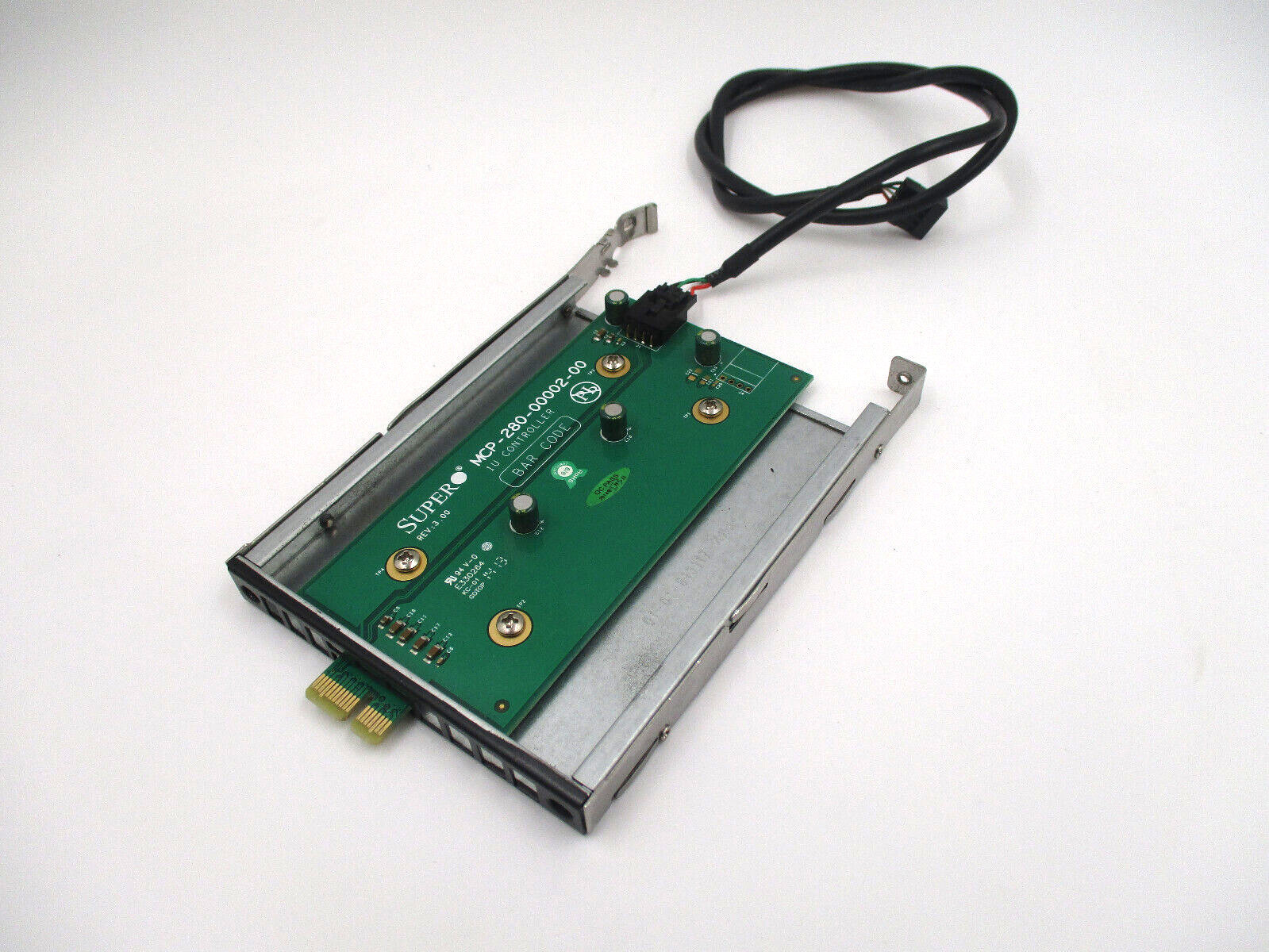SuperMicro MCP-280-00002-00 1U Controller Board Card W/Tray & Cable Tested