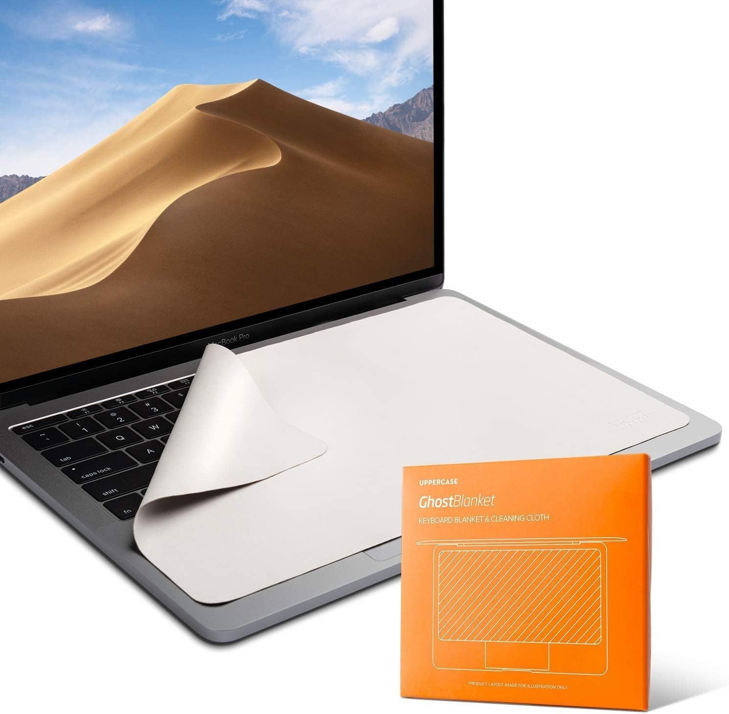 Microfiber Liner GhostBlanket for MacBook Pro - White Screen Keyboard Protection