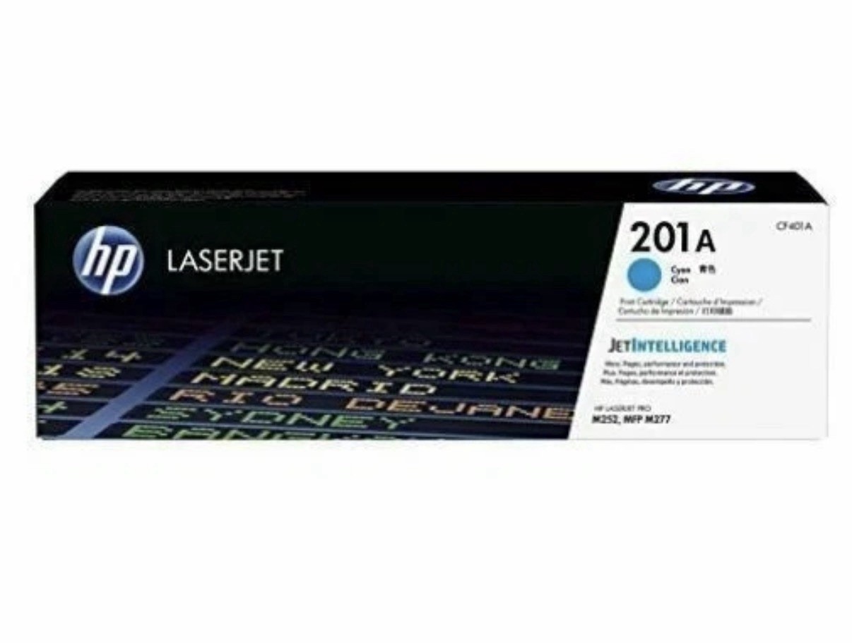 HP 201A (CF401A) Cyan Ink Cartridge