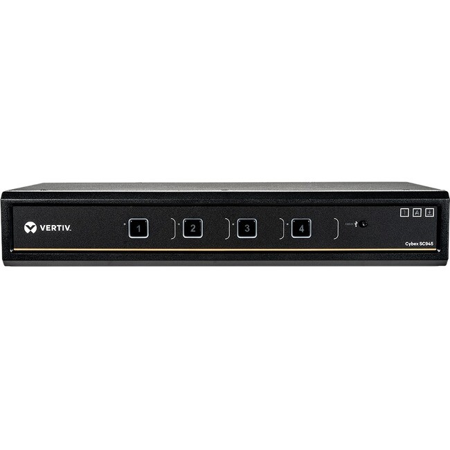 Vertiv Cybex SC945-001 Secure Desktop KVM Switch 4-Port DVI-I DPP
