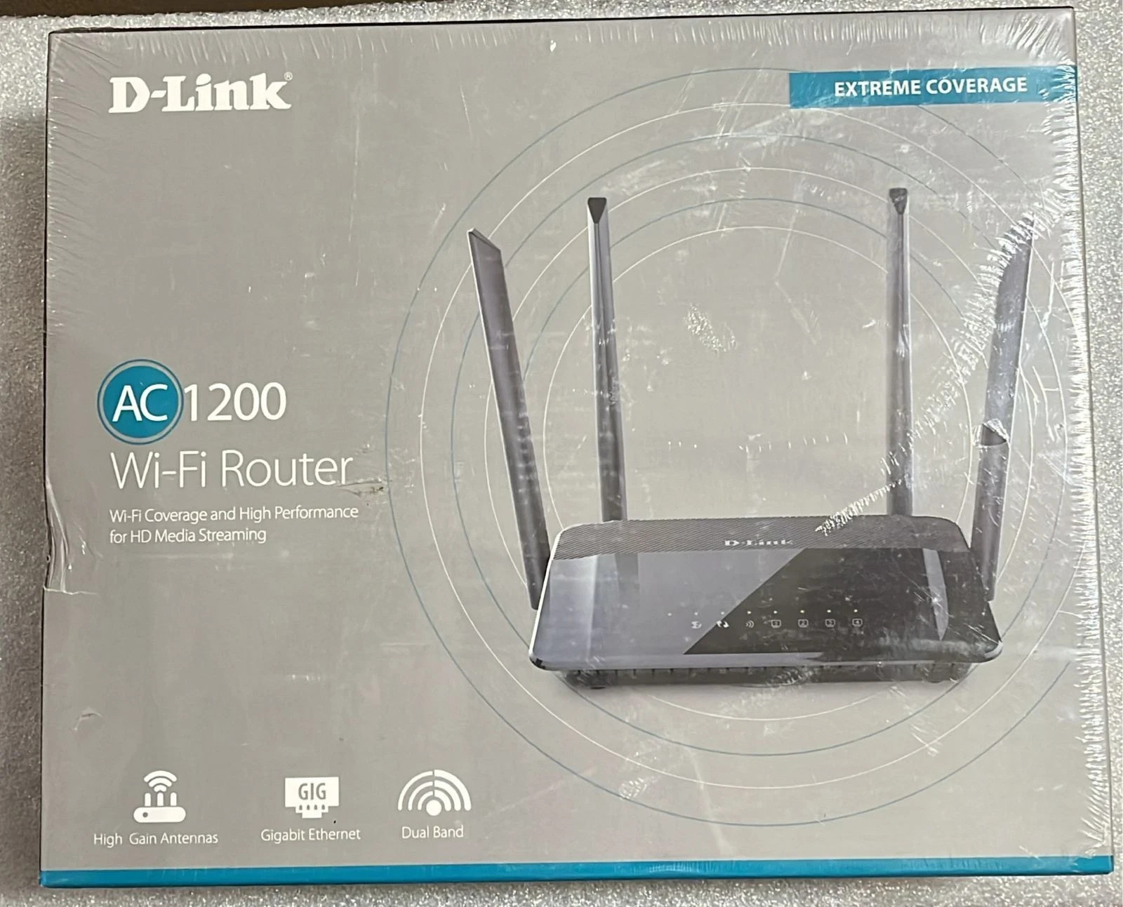 D-Link DIR-842 Wi-Fi Dual Band Router US Internet Router Wireless AC1200 Black