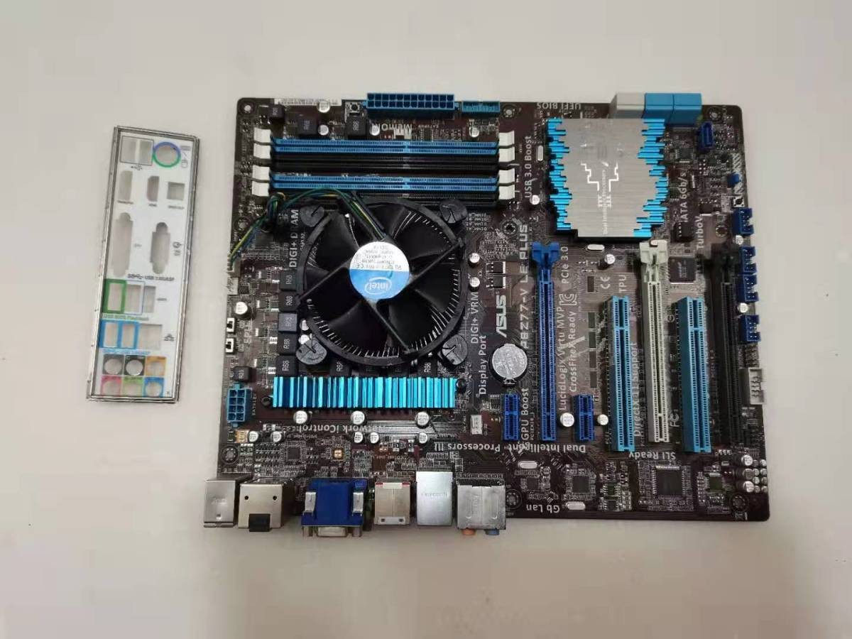 [Used Parts] BIOS checked only, ASUS P8Z77-V LE-PLUS Motherboard LGA1155 MB142