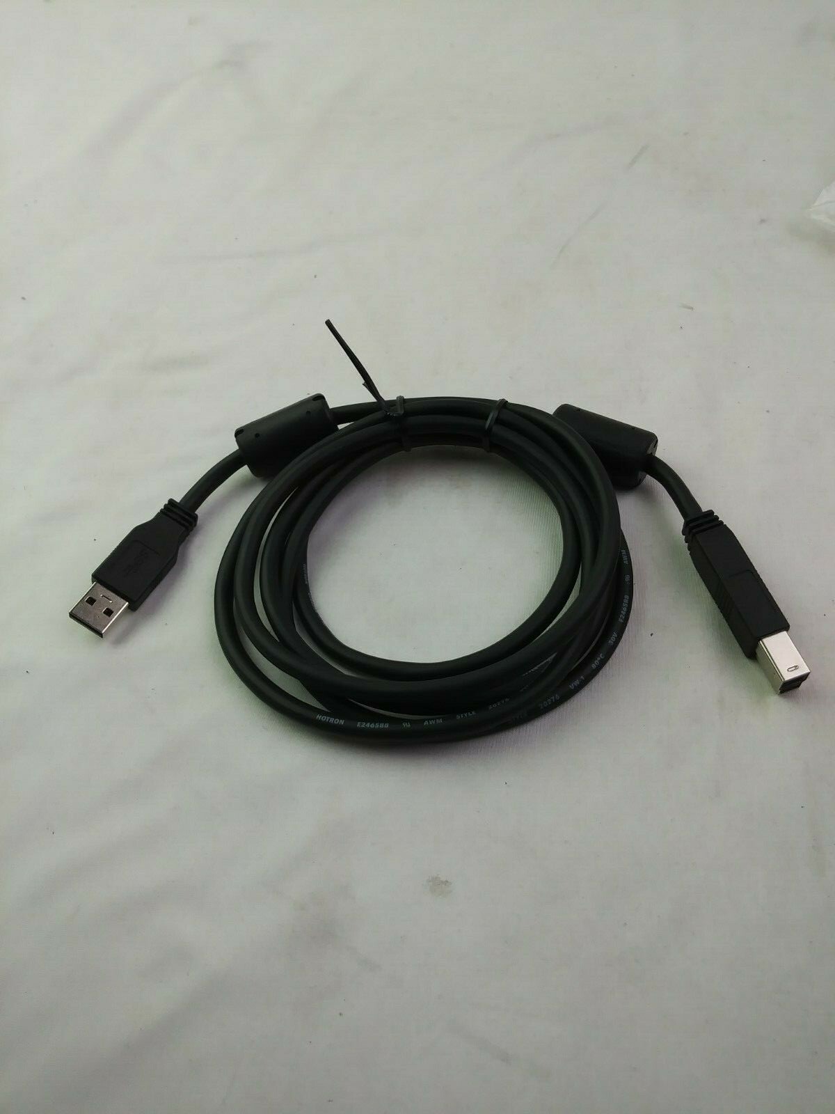 Monoprice USB Type-A to USB Type-B 2.0 Cable, Black, 3ft