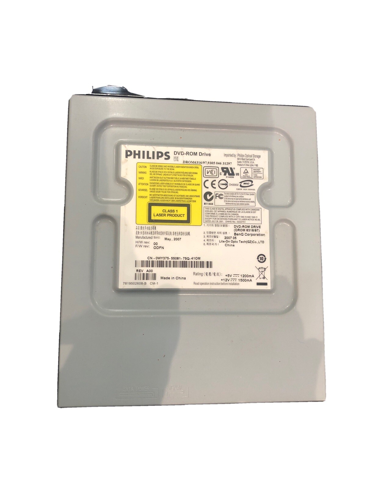DELL PHILIPS 0WH522 DVD-ROM DRIVE