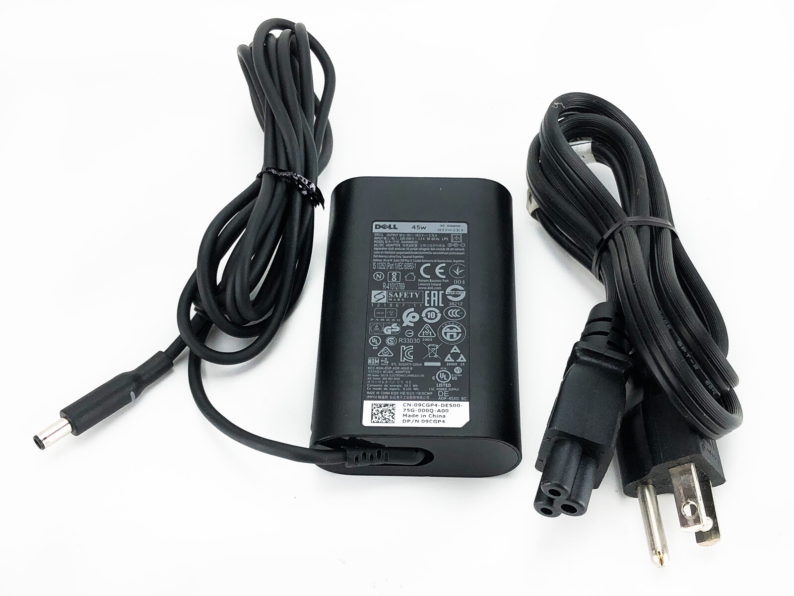 Original Dell AC Adapter For XPS 13 9343 9350 9360 Laptop Charger 19.5V w/PC OEM