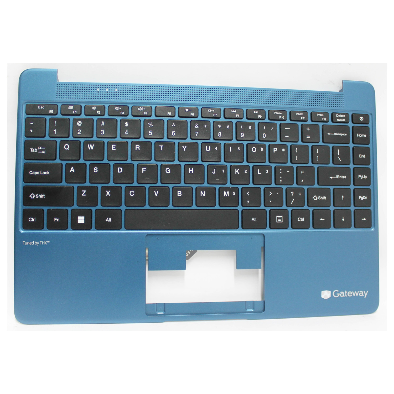 GWTN141-3BL-PALMREST-NTP Gateway Palmrest Top Cover Blue w/KB NoTouchpad GRADE A