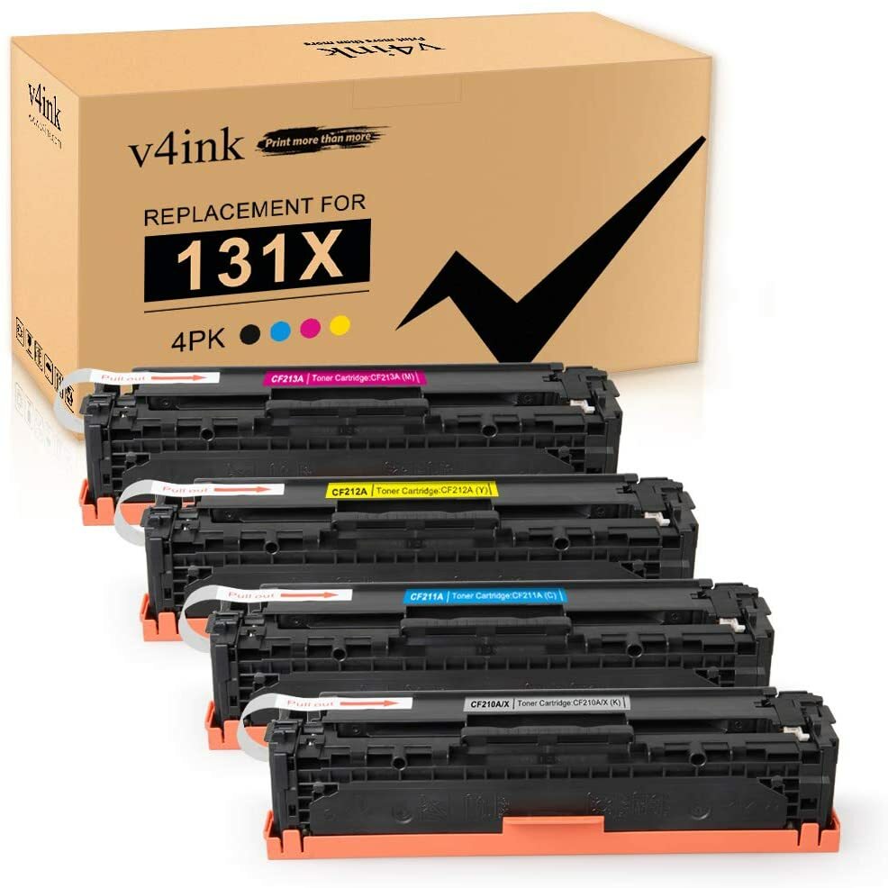 CF210X CF211A~CF213A Toner Set fits For HP 131A CF210A Pro 200 M251nw M276nw 4PK